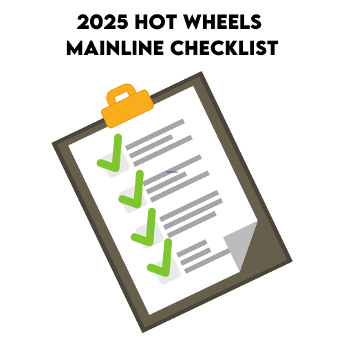 2025 - Hot Wheels - Mainline Checklist