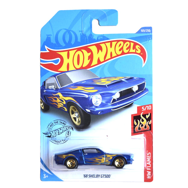 '68 Shelby GT500 - Hot Wheels - HW Flames 5/10 - 2020 (169/250) - Mainlines (189/250)