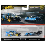 Hot Wheels HRR83 Premium 2 Pack Volkswagen Jetta MK3/Volkswagen ID R