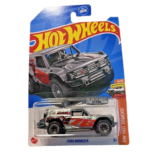 Ford Bronco R (ZAMAC) - Hot Wheels - HW Hot Trucks 8/10 - 2023 Mainlines (225/250)