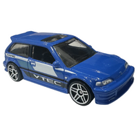 '90 Honda Civic EF - Hot Wheels - HW: '70s vs. '90s (1/10) - 2024 Mainlines (28/250)