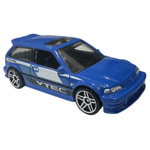 '90 Honda Civic EF - Hot Wheels - HW: '70s vs. '90s (1/10) - 2024 Mainlines (28/250)