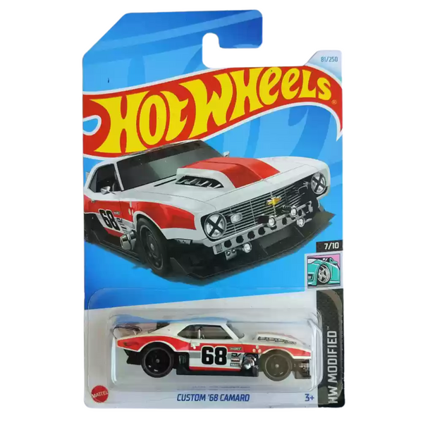 Custom '68 Camaro (White) - HW Modified (7/10) - Mainlines (81/250)