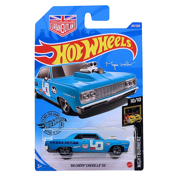 '64 Chevy Chevelle SS - Hot Wheels - Nightburnerz 10/10 - 2020 Mainlines (247/250)