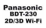 Panasonic DMP-BDT230 Wi-F 3D Blu-ray Disc™ High-Definition Player, Remote & HDMI - Tested - In Good Working Condition